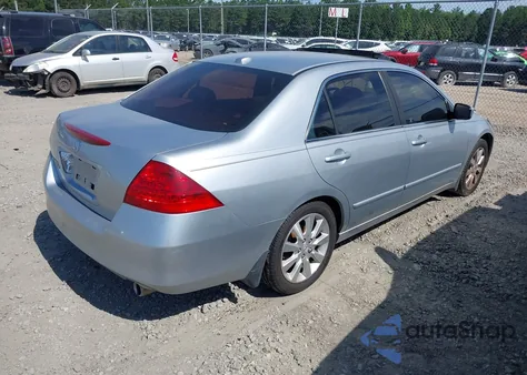 2006 Honda Accord 3.0 Ex из США, поврежденный, VIN 1HGCM66516A068187